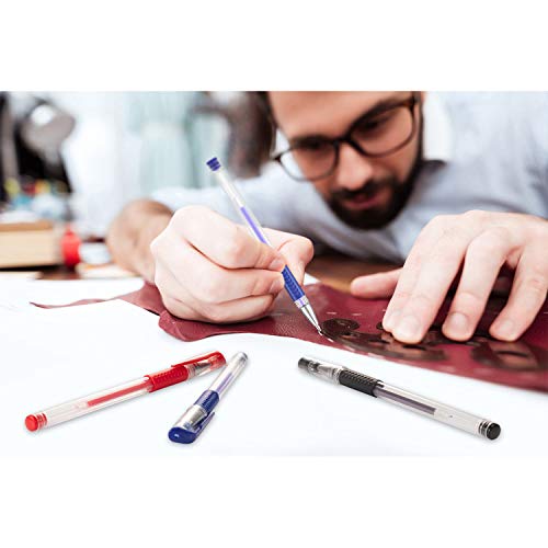 Outus 8 Pieces Heat Erase Pens Fabric Marking Pens Heat Erasable Pens with 56 Pieces Refills for Quilting, Sewing, DIY Dressmaking