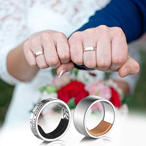 16 Sheets Invisible Ring Size Adjuster with 2 Pieces Plastic Ring Guard Ring Size Adjuster for Loose Jewelry Rings Guard Tightener, Spacer, Sizer, Fixing Wide Rings, 4 Colors, 2 Kinds of Thickness