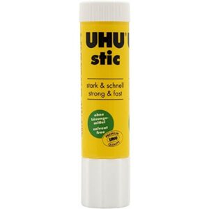 UHU Stic - 0.29 oz / 8.2g Clear Glue Stick - Pack of 3