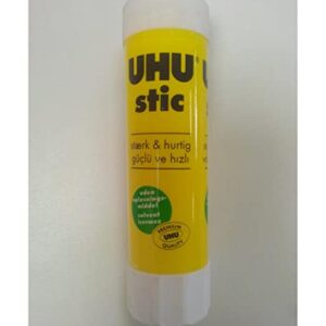UHU Stic - 0.29 oz / 8.2g Clear Glue Stick - Pack of 3