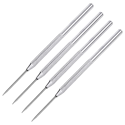 KETAR 4 Pcs Modeling Clay Carving Tools - Needle Tool Carving Kit Ceramic Pro Needles Detail Tools Sculpture Making Texture Tools