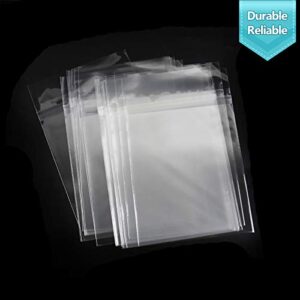 Golden State Art, Pack of 100 11 1/4 x 14 1/8 Clear Bags for 11x14 Mat Matting