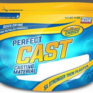 Perfect Cast Cast & Paint Harder Than Plaster Casting Material - 4 Pound