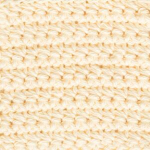 Bernat Handicrafter Cotton Solids Yarn, 1.75 oz, Gauge 4 Medium, 100% Cotton, Pale Yellow