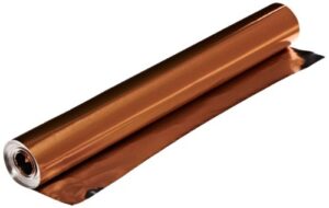 st louis crafts 38 gauge aluminum foil – 12 inches x 25 feet – copper roll only