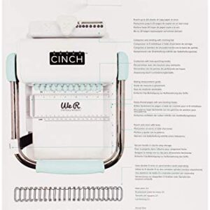 We R Memory Keepers The Cinch Book Binding Machine Version 2 | White