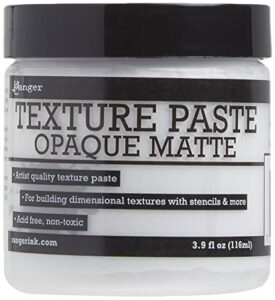 ranger texture paste 4oz-opaque -ink4444