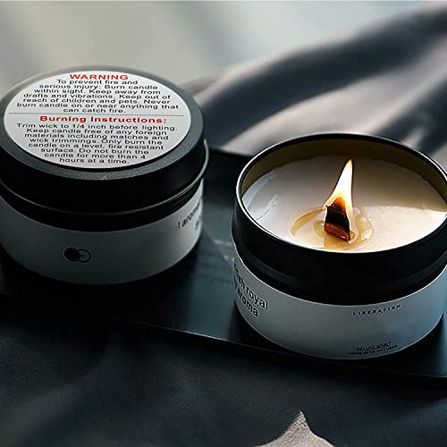 1500 Pcs Candle Warning Labels,1.5inch Candle Jar Container Stickers, Candle Safety Stickers for Candle Making DIY Candle Jars