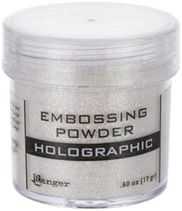 ranger epj00-709 embossing powder .60oz, holographic