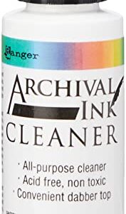 Ranger Archival Ink Cleaner, 3.6 x 3.6 x 10 cm, Transparent
