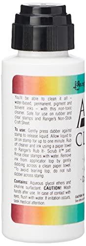 Ranger Archival Ink Cleaner, 3.6 x 3.6 x 10 cm, Transparent