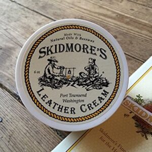 Skidmore's Original Leather Cream | All Natural Non Toxic Formula | Leather Conditioner Cleans, Moisturizes, and Protects Your Leather | 16 Ounces (1 Pint)