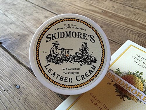 Skidmore's Original Leather Cream | All Natural Non Toxic Formula | Leather Conditioner Cleans, Moisturizes, and Protects Your Leather | 16 Ounces (1 Pint)