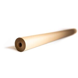 Kraft Brown Wrapping Paper Roll 30" x 1,200" (100 ft) – 100% Recyclable Craft Construction and Packing Paper for Use in Moving, Bulletin Board Backing and Paper Tablecloths