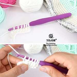 1Pack Size H / 5.0mm Crochet Hook, Super Smooth & Ergonomic for Beginner and Advanced (5.0mm-H)