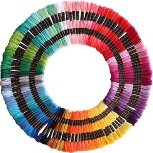 122 skeins embroidery floss – embroidery thread – friendship bracelet string for cross stitch, hand embroidery, string art