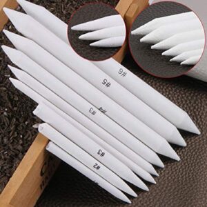 84 Pcs Blending Stumps and Tortillions, Paper Art Blenders, Art Pencils, Drawing Pencils for Student Artist Charcoal Sketch Drawing Tools, Sketch Supplies