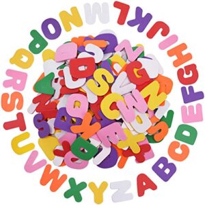 livder 200 pieces eva self adhesive foam letter alphabet stickers for children’s diy crafts, room decoration