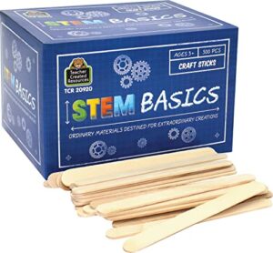 stem basics: craft sticks – 500 count