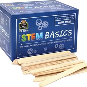 STEM Basics: Craft Sticks - 500 Count