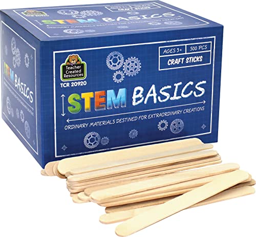 STEM Basics: Craft Sticks - 500 Count