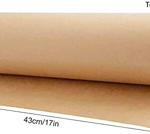 WJAJOY Kraft Paper Roll - Brown Paper Packing Roll Perfect for Crafts,Art,Small Gift Wrapping,Postal,Shipping,Dunnage & Parcel(43 Centimeters Wide,30.5 Meters Long)