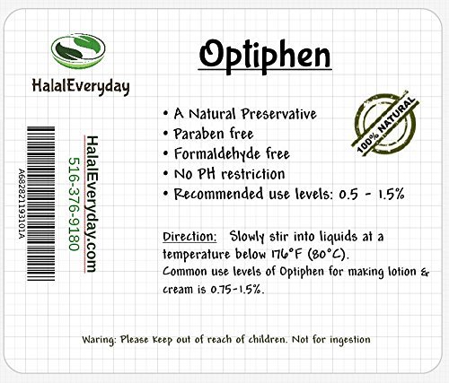 Oil Soluble Natural Preservative (Optiphen) - 4 Oz - Broad Spectrum- Paraben-Free - Formaldehyde Free - Great for Making soap, Lotion, Cream, Lip Balm etc.