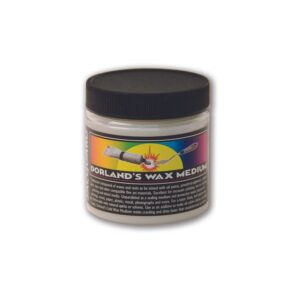 jacquard dorlands wax – 4 ounce – versatile pure wax and damar resin – protective topcoat for sealing and finishing