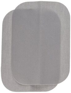 wrights bdx230-008.45 bondex iron-on patches 5″x7″ 2/pkg-light grey