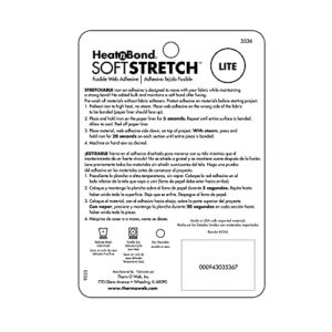 HeatnBond 3536 Soft Stretch Lite 5/8" x 10 Yard