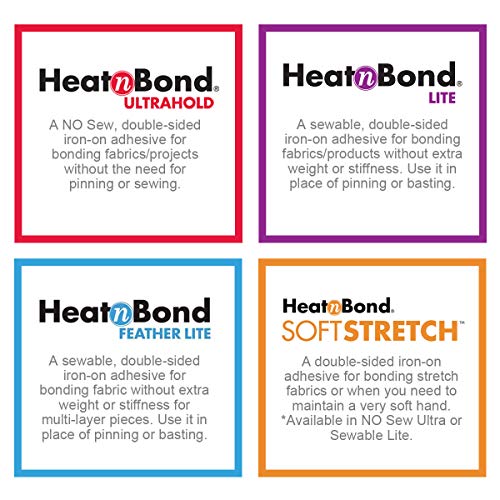 HeatnBond 3536 Soft Stretch Lite 5/8" x 10 Yard