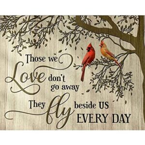 bohadiy diamond painting kits for adults cardinal love birds 5d diamond art kits for adults, large size 16×20 inch diy full drill paintings with diamonds gem art crafts for home wall decor