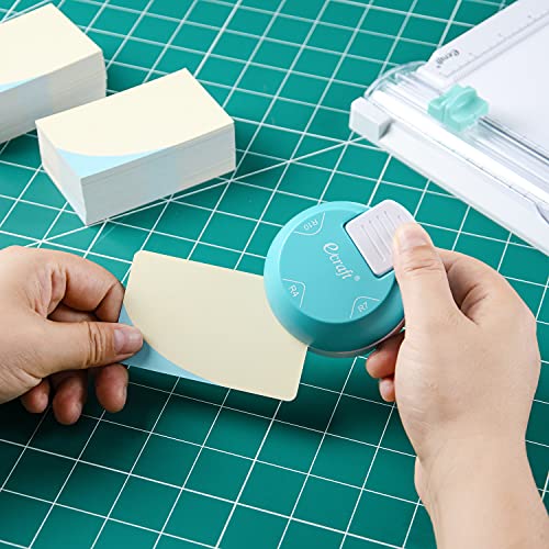 Ecraft Paper Corner Rounder Punch: 3 in 1 (R4mm R7mm R10mm) Corner Rounder Cutter for Paper, Laminate, Photo,DIY Projects, Card Making and Scrapbooking