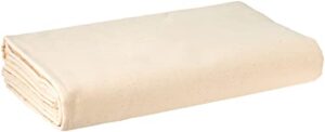 ak trading co. ak trading 60″ wide natural muslin, 100% cotton fabric, unbleached-5 yards