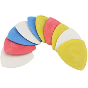 ogrmar 10pcs professional tailors chalk triangle tailor’s chalk markers sewing fabric chalk