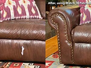 Match 'N Patch Realistic Dark Brown Leather Repair Tape