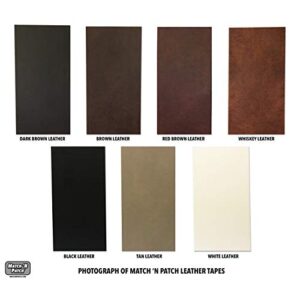 Match 'N Patch Realistic Dark Brown Leather Repair Tape