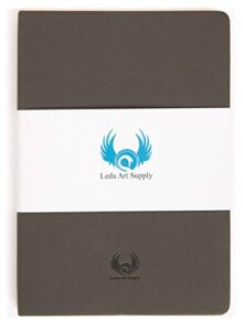 leda art supply a5 sketchbook, 160 tear resistant pages, ideal for professionalproffesional ink, pen, graphite and colored pencil | art supplies, size: medium 8.25 x 5.7 inch