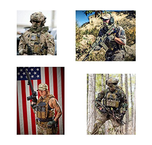 Tactical Patches of USA US American Flag Reverse, with Hook and Loop for Backpacks Caps Hats Jackets Pants, Military Army Uniform Emblems, Size 3x2 Inches