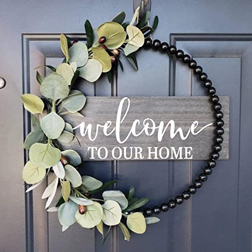 Welcome Stencils for Painting on Wood Farmhouse Stencils for Painting Plastic Welcome Stencil Letter Word Painting Stencils for Wall Wood Porch Sign