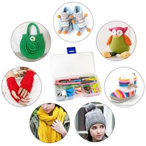 Dxhycc New Basic Knitting Tools Accessories Supplies with Case Knit Kit Lots