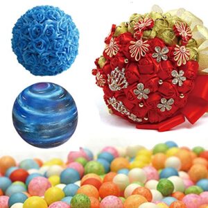 Crafare 2 Pack 8 Inch Large Foam Balls White Smooth for Wedding Holiday Christmas Crafts Making and School Projects DIY