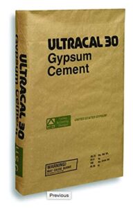 ultracal 30 gypsum cement – plaster – for dot mandala, mold making and casting, ideal for latex molds! takes excellent detail (10 lb)