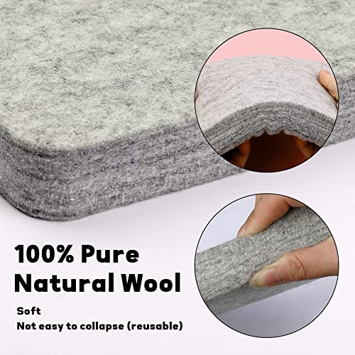 Needle Felting Kit,Needle Felting Pad,Needle Felting Tool with 6"x6"Needle Felting Mat,Felting Needles for Wool,Leather Finger Guards,Good for Any Felting