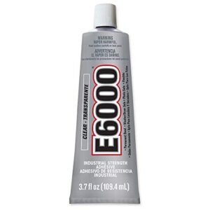 e6000 230012 craft adhesive, 3.7 fluid ounces, single pack, transparent