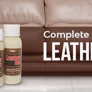 Leather Max Quick Blend Refinish and Repair Kit, Restore Couches, Recolor Furniture & Repair Car Seats, Jackets, Sofa, Boots / 3 Color Shades to Blend with/Leather Vinyl Bonded and More (Neutral Mix)