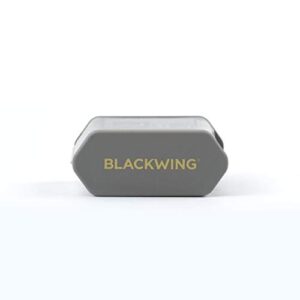 blackwing two-step long point sharpener – grey