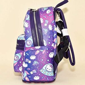 Loungefly Hello Kitty Spaceships Print Mini Backpack Standard