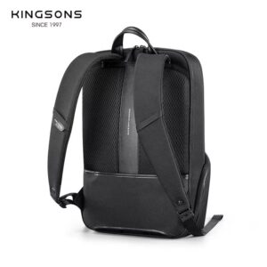Kingsons, Travel Backpack for Men Women, Water Resistant 15.6 inch Laptop Backpack for Business with USB Charging Port, Multi-Function Work Backpack for Office College School Traveling