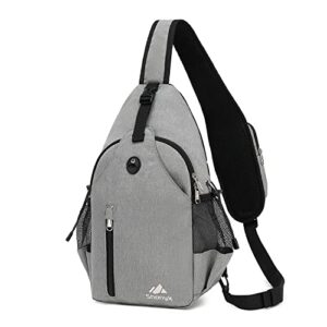 jebatoxi crossbody sling backpack sling bag multipurpose chest bag travel hiking daypack